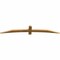 Ekena Millwork Bellingham Rough Sawn Timber Gable Bracket, Western Red Cedar, 84"W x 14"H x 2"D x 4"F, 4/12 Pitch GBW084X14X0204BEL00RWR - alternate 5